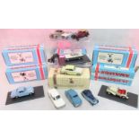 A collection of sixteen Mini Mark 43 and other related die-cast toys, to include: MGTD,