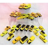 A collection of Corgi and other die-cast vehicles, relating to the AA, to include: Ford Transit,