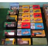 A collection of twenty various Corgi Vanguard vehicles, to include: Leyland Comet tanker,