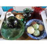 A quantity of miscellaneous china and glass.