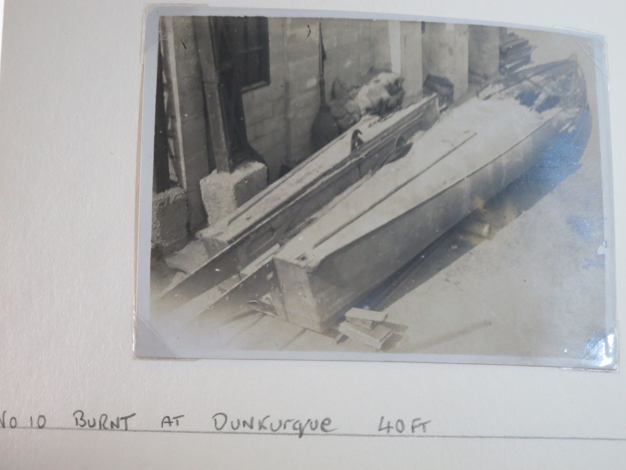 AN INTERESTING ALBUM OF PHOTOGRAPHS FOR THE DOVER/DUNKIRK COASTAL MOTOR BOAT DIVISION NO.7, 1914-18 - Image 12 of 44