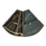 Ø AN 11½IN. RADIUS OCTANT BY J.W. NORIE & CO., LONDON, CIRCA 1820
