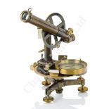 A FINE THEODOLITE BY HILDEBRAND & SCHRAMM, FREIBERG, CIRCA 1880