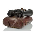 A PAIR OF 7 X 50 NAVAL BINOCULARS FORMALLY OWNED BY ADMIRAL SIR CECIL HARCOURT