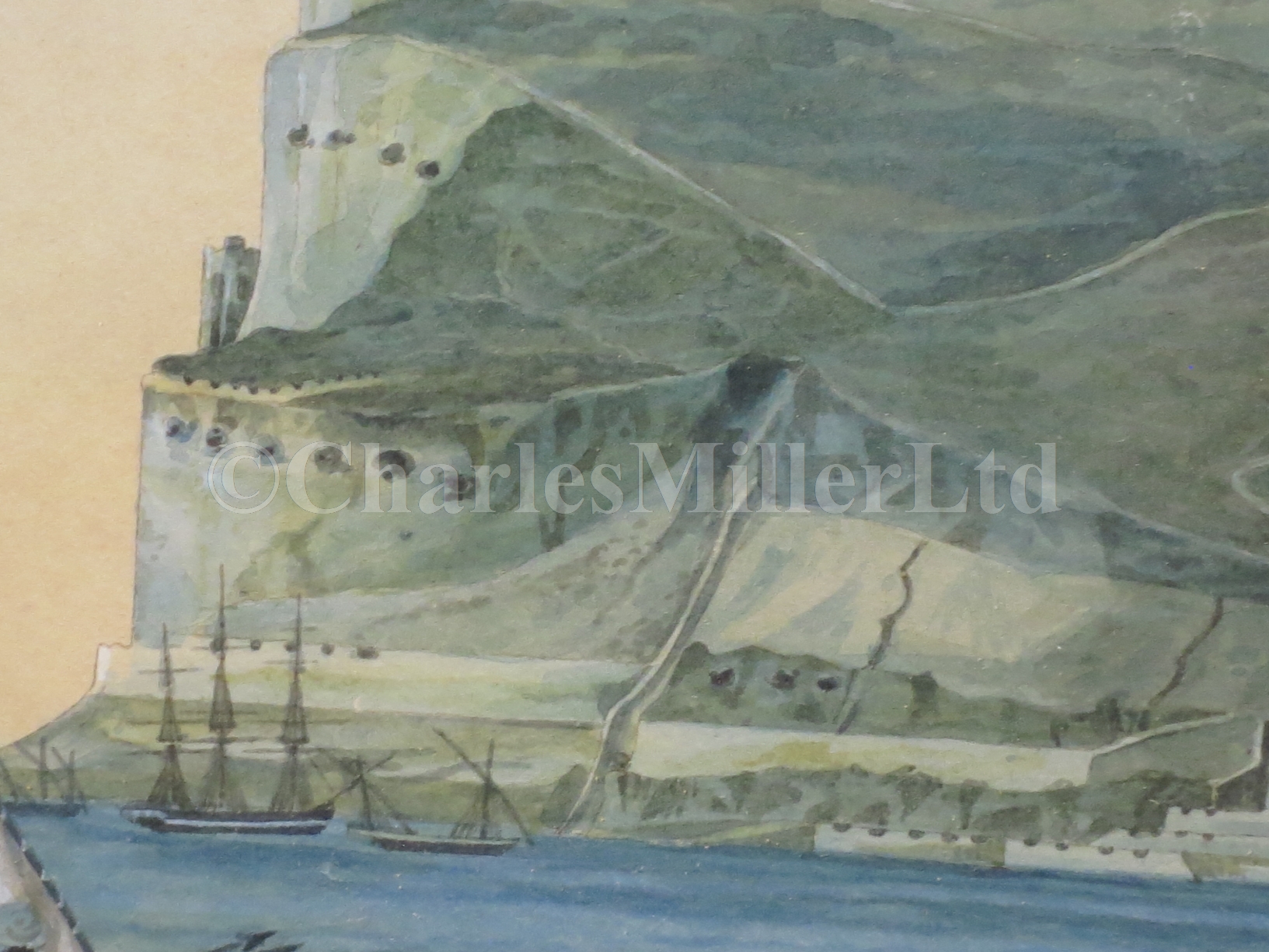 J.M. VAN BRAAM (DUTCH, 19th CENTURY) - Gibraltar, circa 1820 - Image 7 of 8