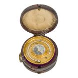 A POCKET BAROMETER/COMPASS COMPENDIUM, BY J.B. DANCER, MANCHESTER, CIRCA 1900