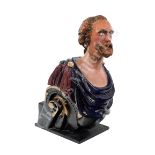 AN AMERICAN MERCHANTMAN FIGUREHEAD, CIRCA 1860