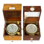 A FINE TWO-DAY MARINE CHRONOMETER BY A. JOHANNSEN & CO., LONDON, CIRCA 1898