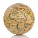 A 1½IN. POCKET GLOBE, CIRCA 1830