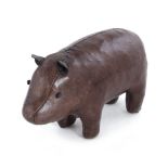 Leather figure of piglet