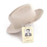 Lyndon B. Johnson: Shady Oak felt hat