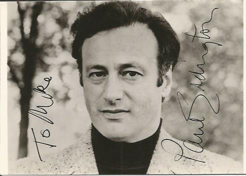 Paul Eddington signed 6 x 4 b/w photo to Mike. Good Condition. All signed items come with our