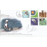 Ben Ainslie signed FDC. 22/10/09 Falmouth postmark. Good Condition. All signed items come with our