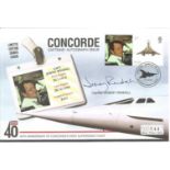 Capt. Jeremy Rendall signed 2009 Concorde Queen of the Skies Mercury 40th ann Supersonic flight
