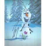 JOSH GAD Actor signed 8x10 Frozen Photo. Good Condition. All signed items come with our