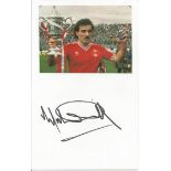 Signed Willie Miller Of Aberdeen - Homemade Picture Postcard, Very Neat Item, Signed In Black