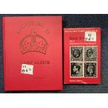 King George VI stamp album. Valuable GB section includes high values 1939/4, silver wedding, high