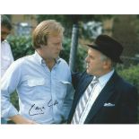 George Cole signed 10 x 8 colour minder photo. Good Condition. All signed items come with our