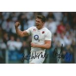 OWEN FARRELL signed in-person England Rugby 8x12 Photo. Good Condition. All signed items come with