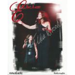 ELKIE BROOKS Singer signed 8x10 Photo. Good Condition. All signed items come with our certificate of