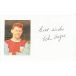 Signed John Angus Of Burnley - Homemade Picture Postcard, Very Neat Item, Signed In Black Biro