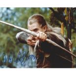 Orlando Bloom signed 10x8 colour photo from Lord of the Rings. Good Condition. All signed items come