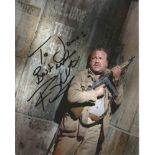 RAY WINSTONE Actor signed in-person Indiana Jones 8x12 Photo. Good Condition. All signed items