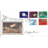 Maggie Smith signed Peter Pan FDC. 20/8/02 Great Ormond Street postmark. Good Condition. All