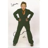 RHONA CAMERON Comedian signed Photo. Good Condition. All signed items come with our certificate of