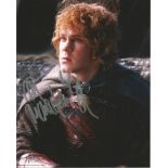 Dominic Monaghan signed 10x8 colour photo Lord of the Rings. Good Condition. All signed items come