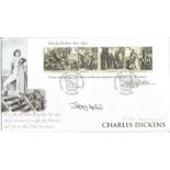 Jeffrey Archer signed Charles Dickens FDC. 19/6/12 London W2 postmark. Good Condition. All signed