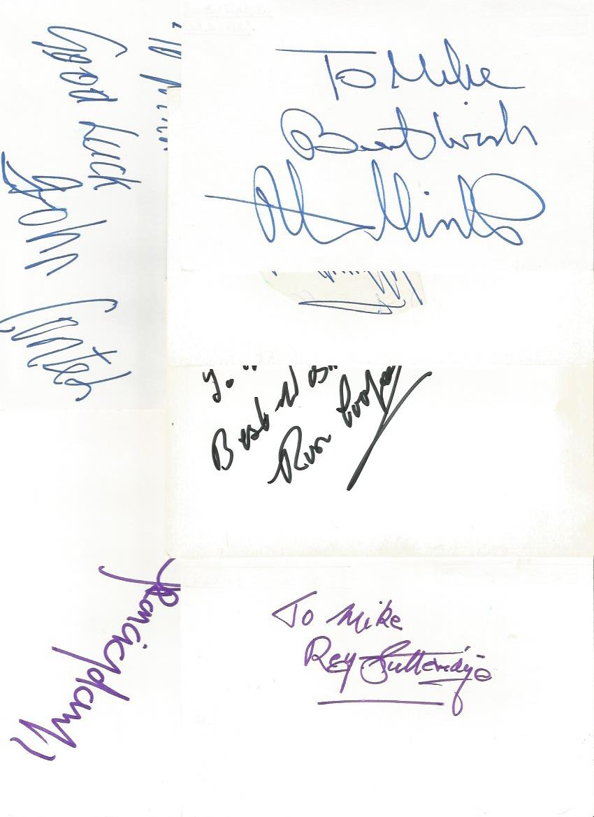 Boxers signed 6x4 white index card collection.20 cards. Dedicated to Mike or Michael. Some of - Image 3 of 3