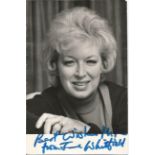 June Whitfield signed 6 x 4 b/w photo. Good Condition. All signed items come with our certificate of