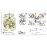 Quentin Blake signed A Christmas Carol FDC. BLCS89b. 9/11/93 Rochester upon Medway postmark. Good