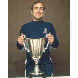 Ron Chopper Harris signed 10x8 colour photo. Good Condition. All signed items come with our