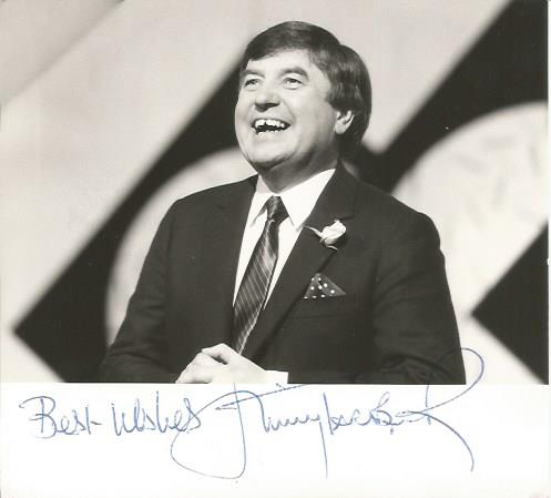 Jimmy Tarbuck signed 6 x 4 b/w photo. Good Condition. All signed items come with our certificate