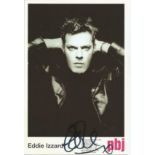EDDIE IZZARD Actor & Comedian signed 8x6 Promo Photo. Good Condition. All signed items come with our