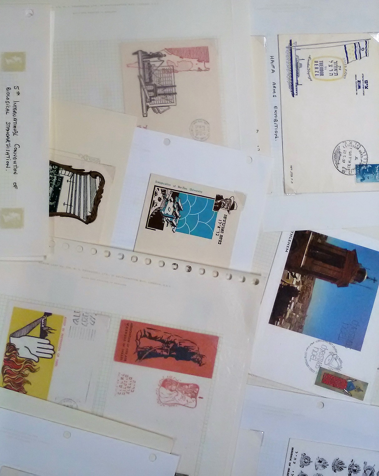 Israel cover collection. Approx. 50 covers, mainly special postmarks 1950's and 60's. Good - Image 3 of 4