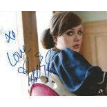 Adele signed 10x8 colour photo. Good Condition. All signed items come with our certificate of