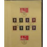 East Germany stamp collection. Approx. 80 stamps. Includes 1962-1963, 1964-1965. Ravensbruck,