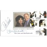 Cleo Laine and John Dankworth signed King and Queen of British Jazz FDC. 3/10/06 Wavendon Milton