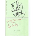 The Fureys signed album pages. Irish male folk band originally formed in 1974. The group consisted