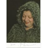 JO BRAND Comedian signed Photo. Good Condition. All signed items come with our certificate of