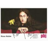 ROSS NOBLE Comedian signed Promo Photo. Good Condition. All signed items come with our certificate