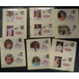 GB commemorative covers collection. Includes 20 Princess Diana FDC's 1998/2008 and 4 Centenary RMS