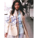 Natalie Cole signed 12x8 colour photo. Daughter of Nat King Cole. Good Condition. All signed items