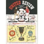 Manchester United V Juventus, Programme Dated 11.04.84, Ecwc Semi-Final Second Leg, The Front