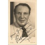 Richard Tauber signed 6 x 4 vintage sepia photo. Good Condition. All signed items come with our