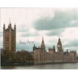 HARTLEY SHAWCROSS Politician signed Houses of Parliament 8x10 Photo. Good Condition. All signed