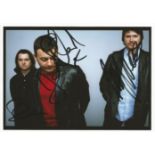 Manic Street Preachers Rock Band Fully Signed 5x7 Photo. Good Condition. All signed items come